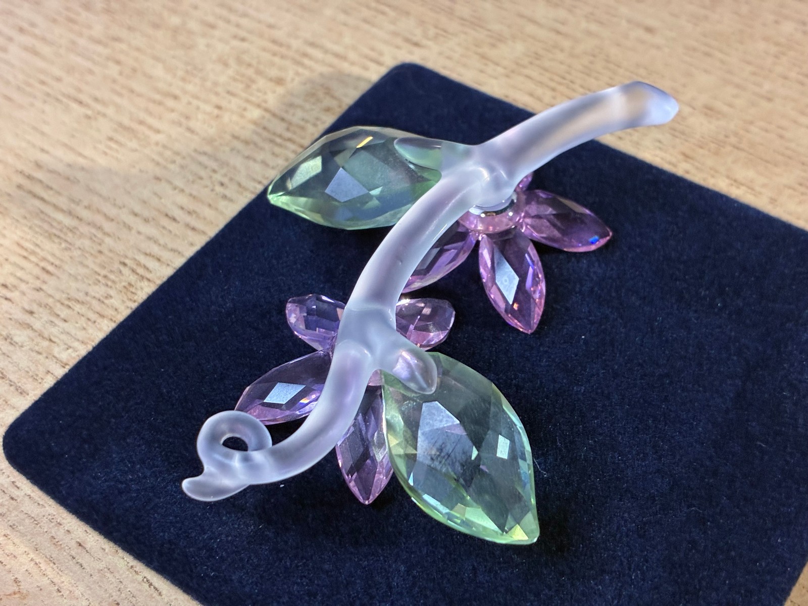 Swarovski Jasmine Flower Crystal 0917664 Box COA White Pearl Centers