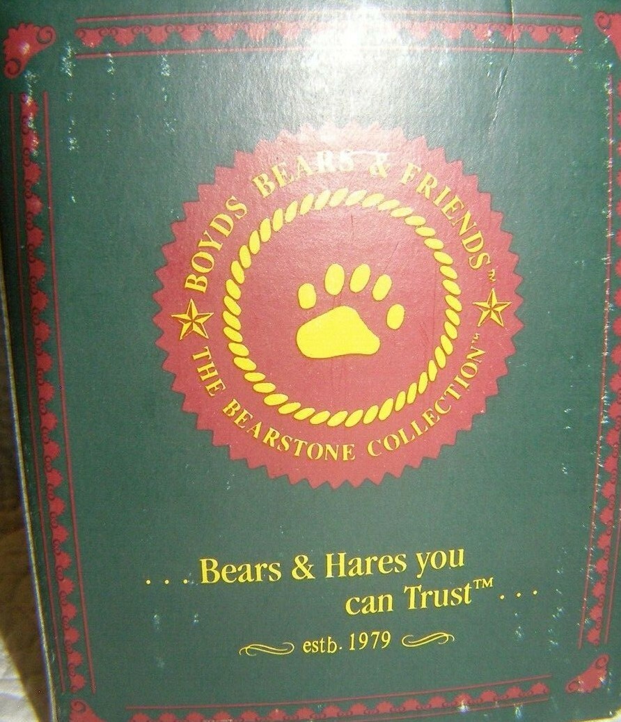 BOYDS BEARS: “Bailey…Honey Bear” 3 1/2 inch Resin figurine 1994
