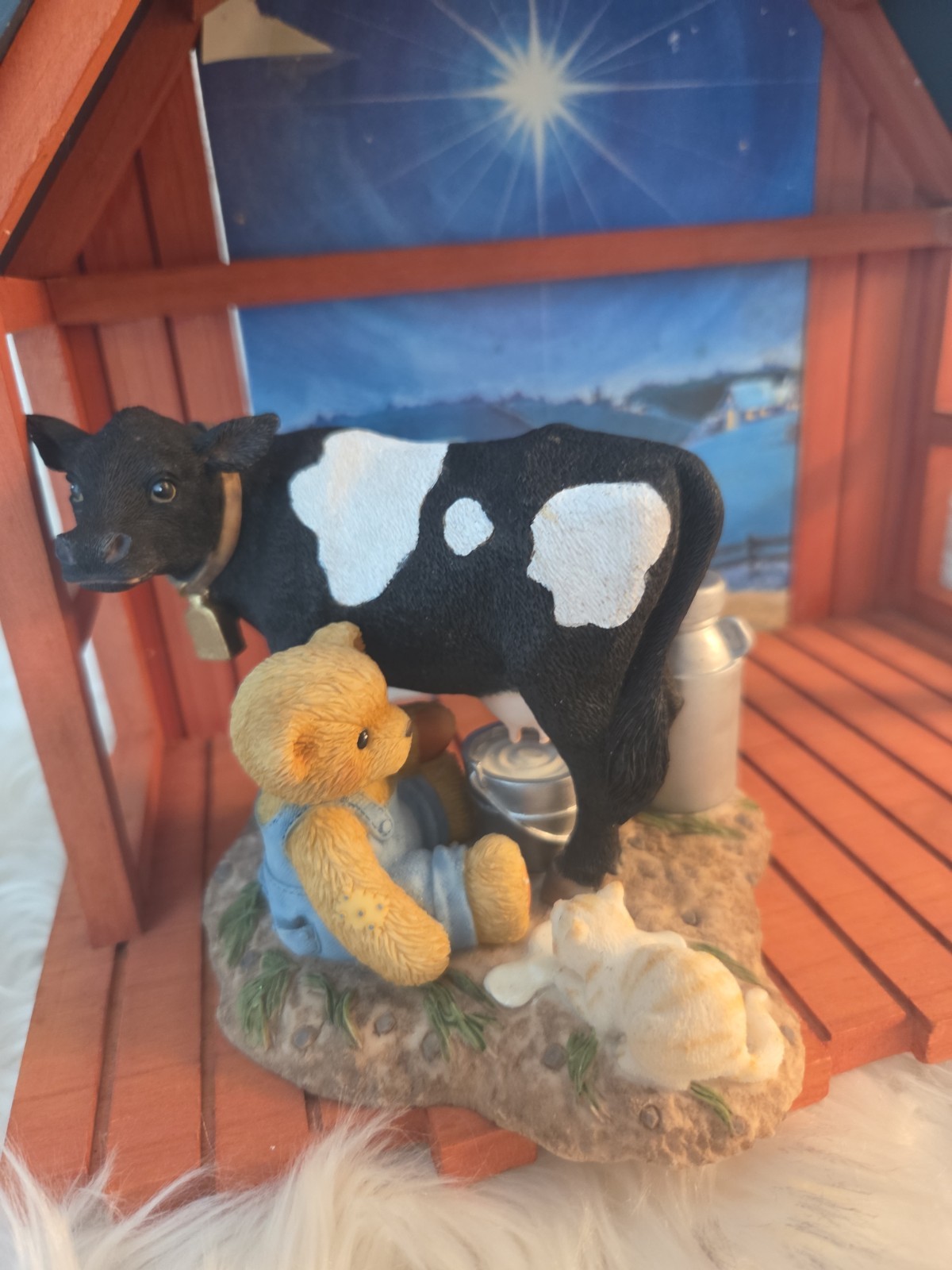Mary’s Moo Moos Enesco Nativity “Barn Unto Us” MMM019+847364 MacDonald Bessie