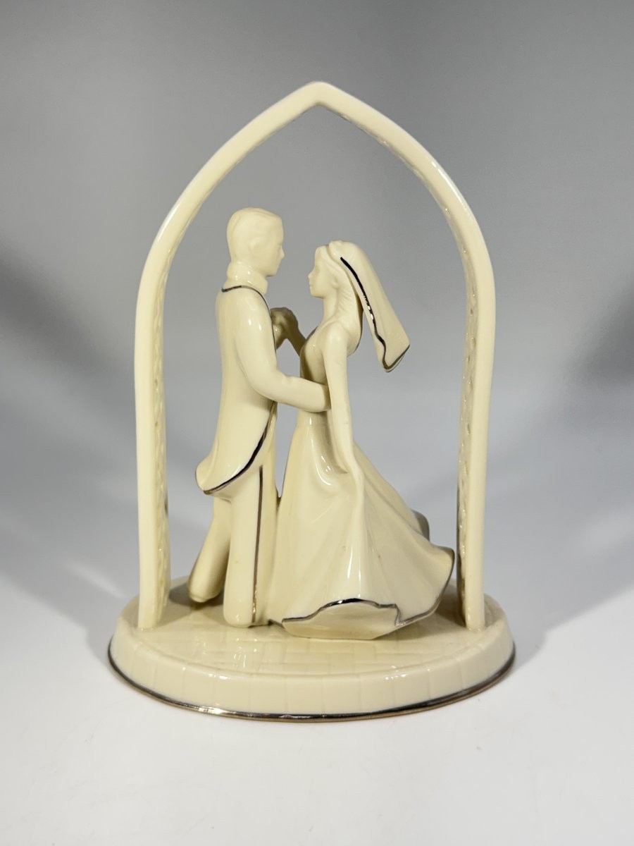 Lenox “First Dance” Wedding Cake Topper – Ivory China Figurine