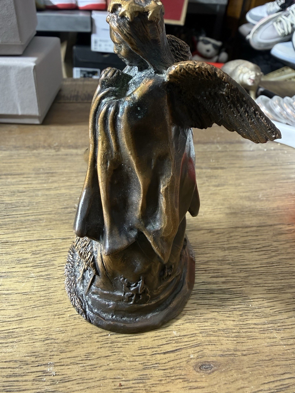 Heavy Bronze Angel Bell Limited Edition 1984