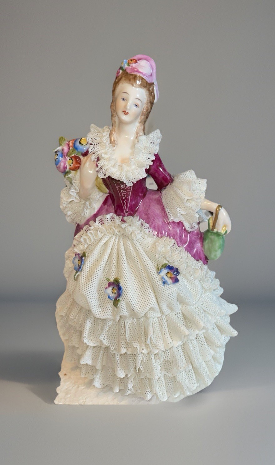 Dresden Muller Volkstedt Germany / Godey’s Fashions-November 1863/7”