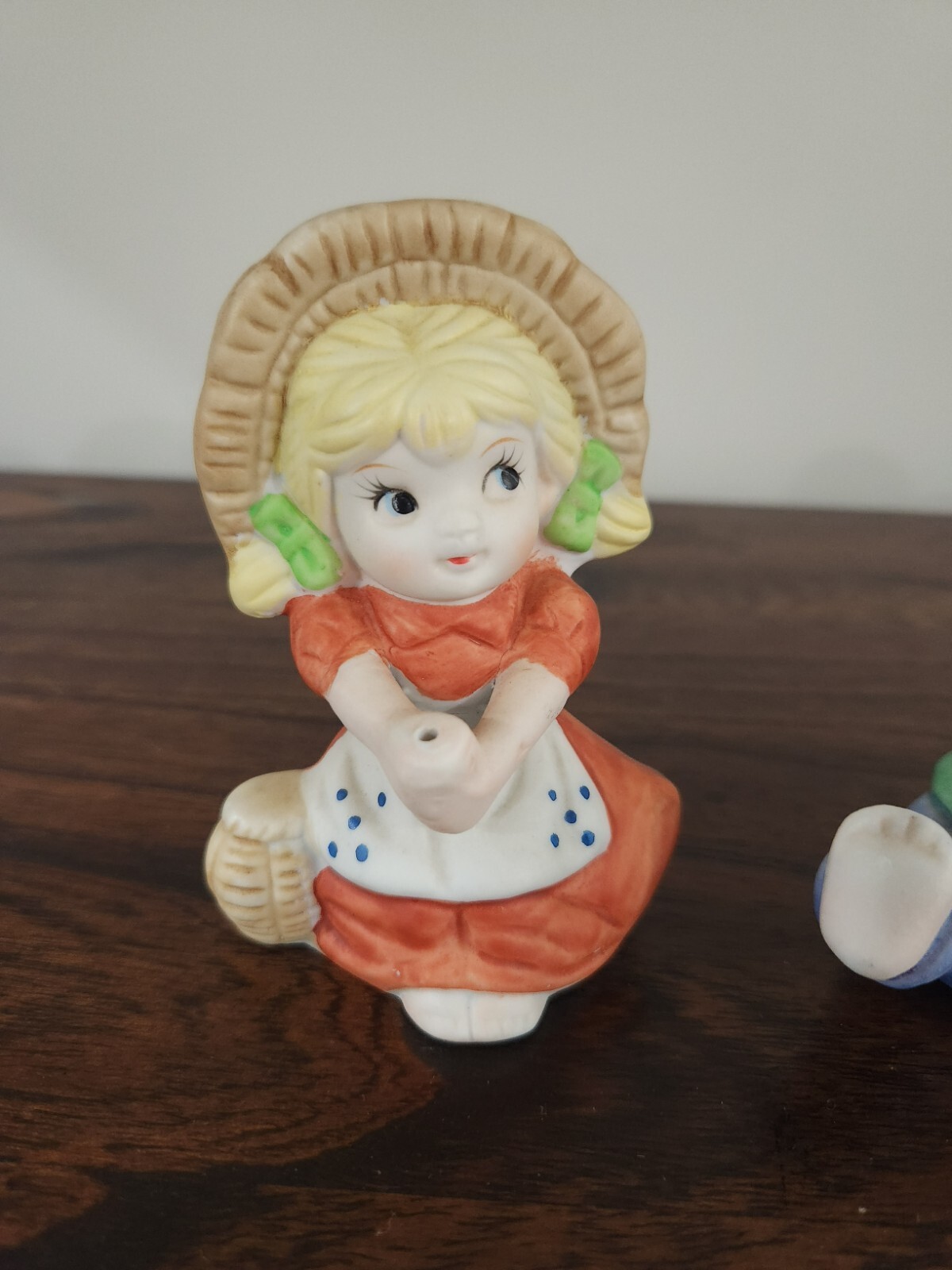 Homco Country Fishing Boy And Girl – Missing Fishing Poles