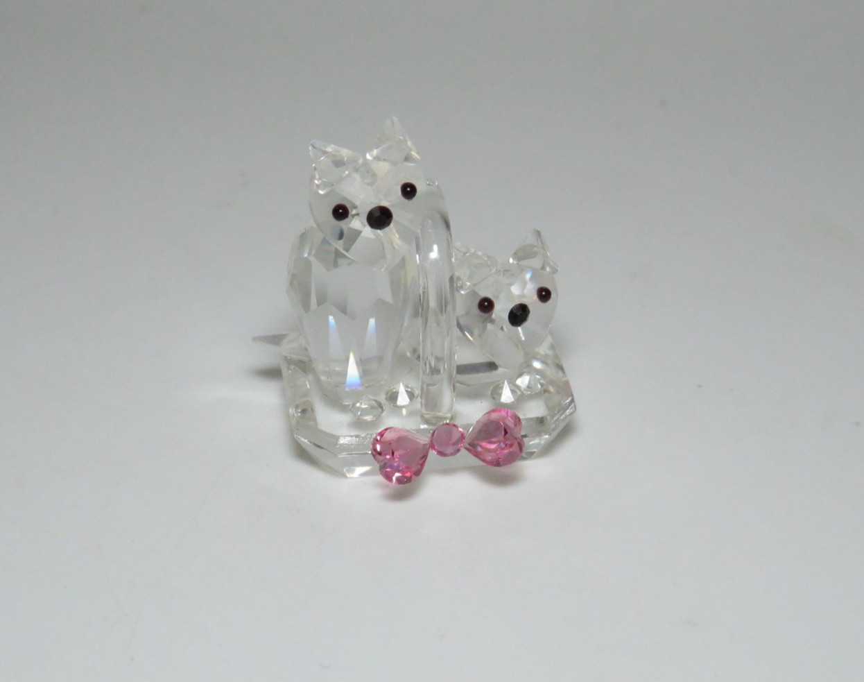 Kittens In A Basket Crystal Miniature 1.25″ Figure