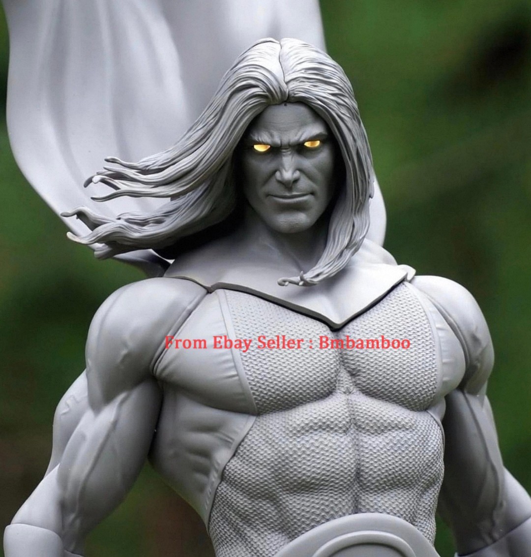 Last Level 1/4 Sentry VS Ares White Mold Comics Figure Statue Collectible Rare