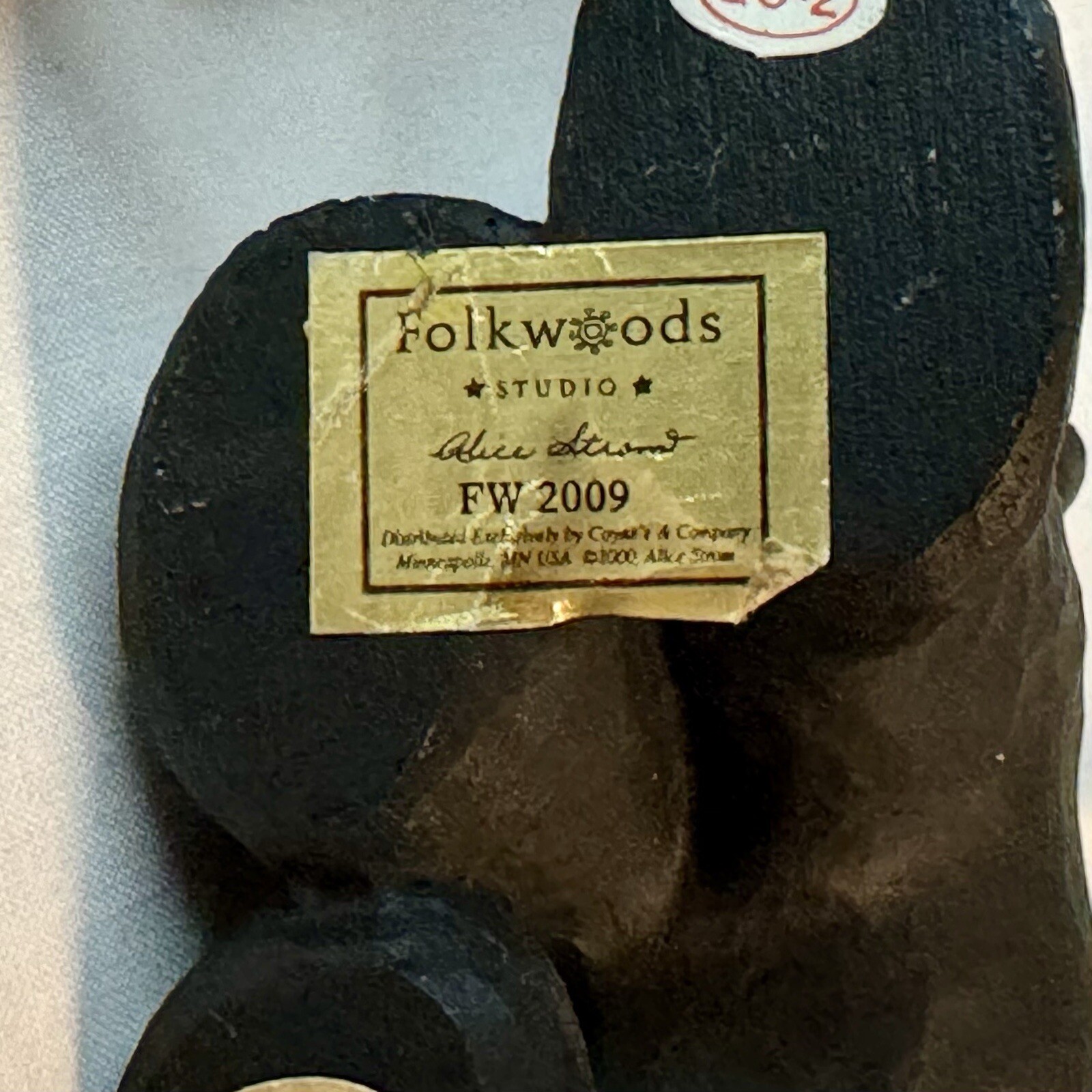 Folk Woods Studio FW2009 FW2007 Black Bear Made in 2000 Alice Strom FW 2009 2007
