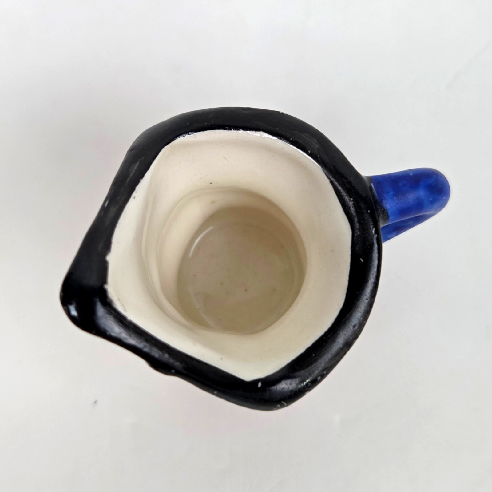 Vintage Miniature Ceramic Toby Jug Character Mug Man in Tricorn Hat Germany 1.5″
