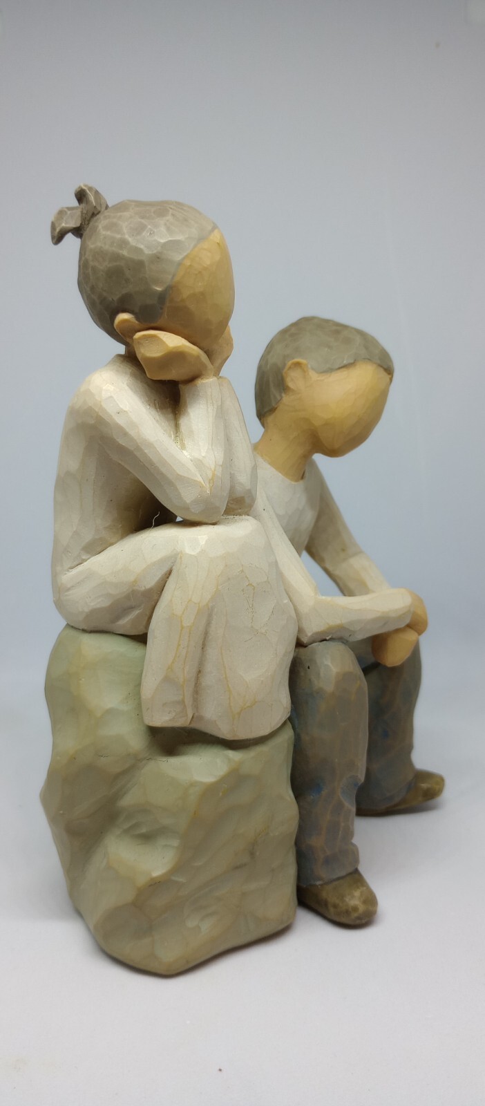 Willow Tree Brother and Sister By My Side Hand-Painted Figure Susan Lordi