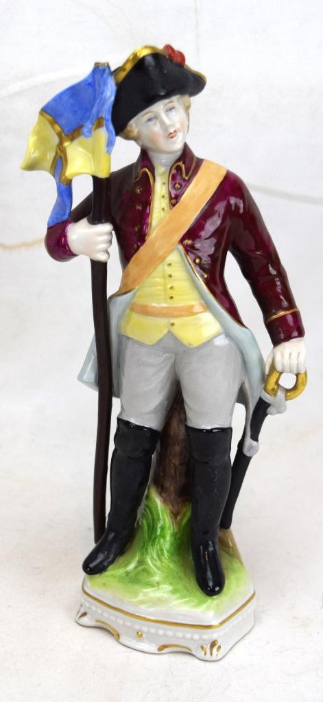 Napoleon’s Standard Bearer Porcelain Figurine
