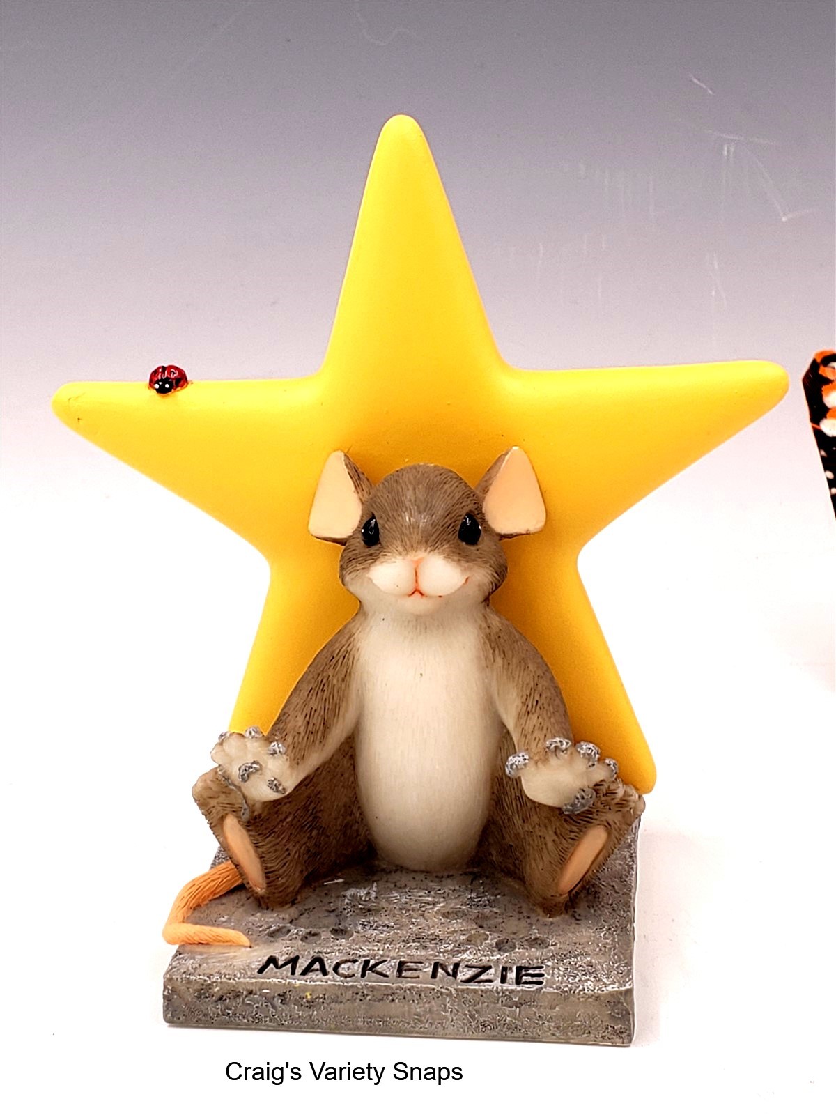 CHARMING TAILS A Star In The Making Figurine, LIMITED EDITION Boxed Fitz & Floyd