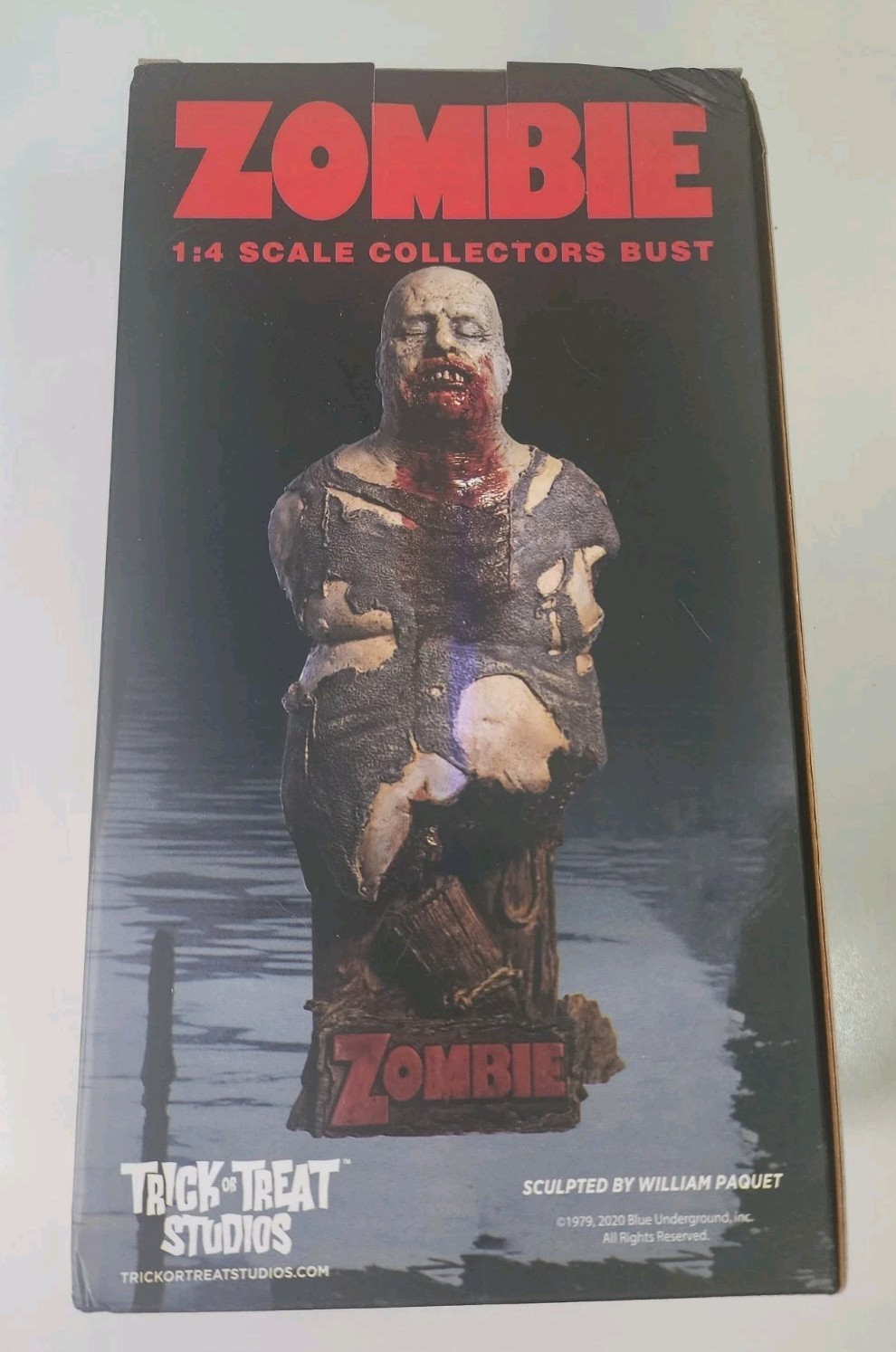 Zombie 1:4 Scale Collectors Bust, Trick or Treat Studios 2020 NEW
