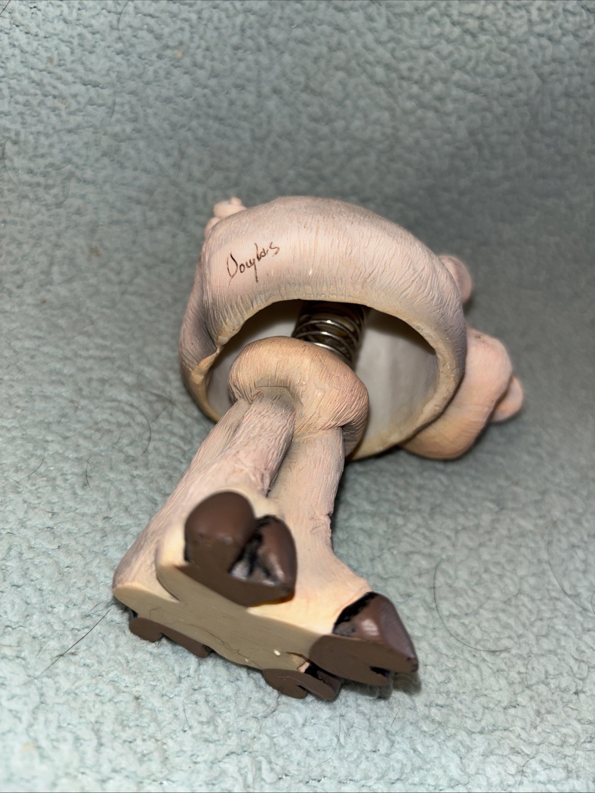 Pig Bobblehead by Douglas Penelope the Pig Figurine signed 4″ LOC B