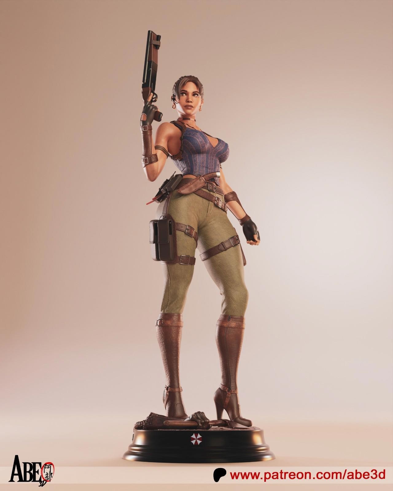Sheva Alomar | Resident Evil | UNPAINTED | 1/4 Scale Resin Statue