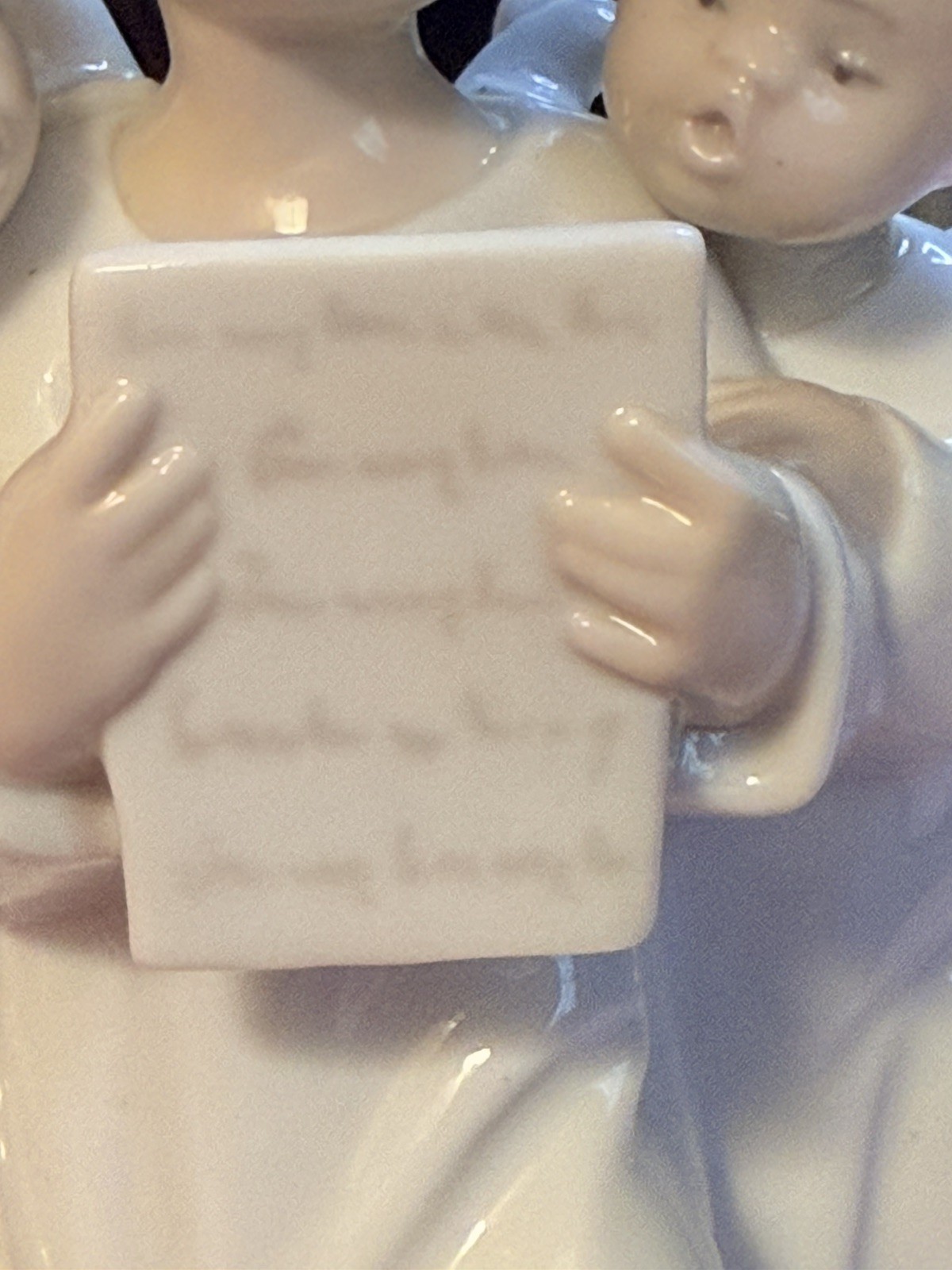 Lladro Porcelain Figurine #4542 “Group of Angels” Retired, Issued 1969