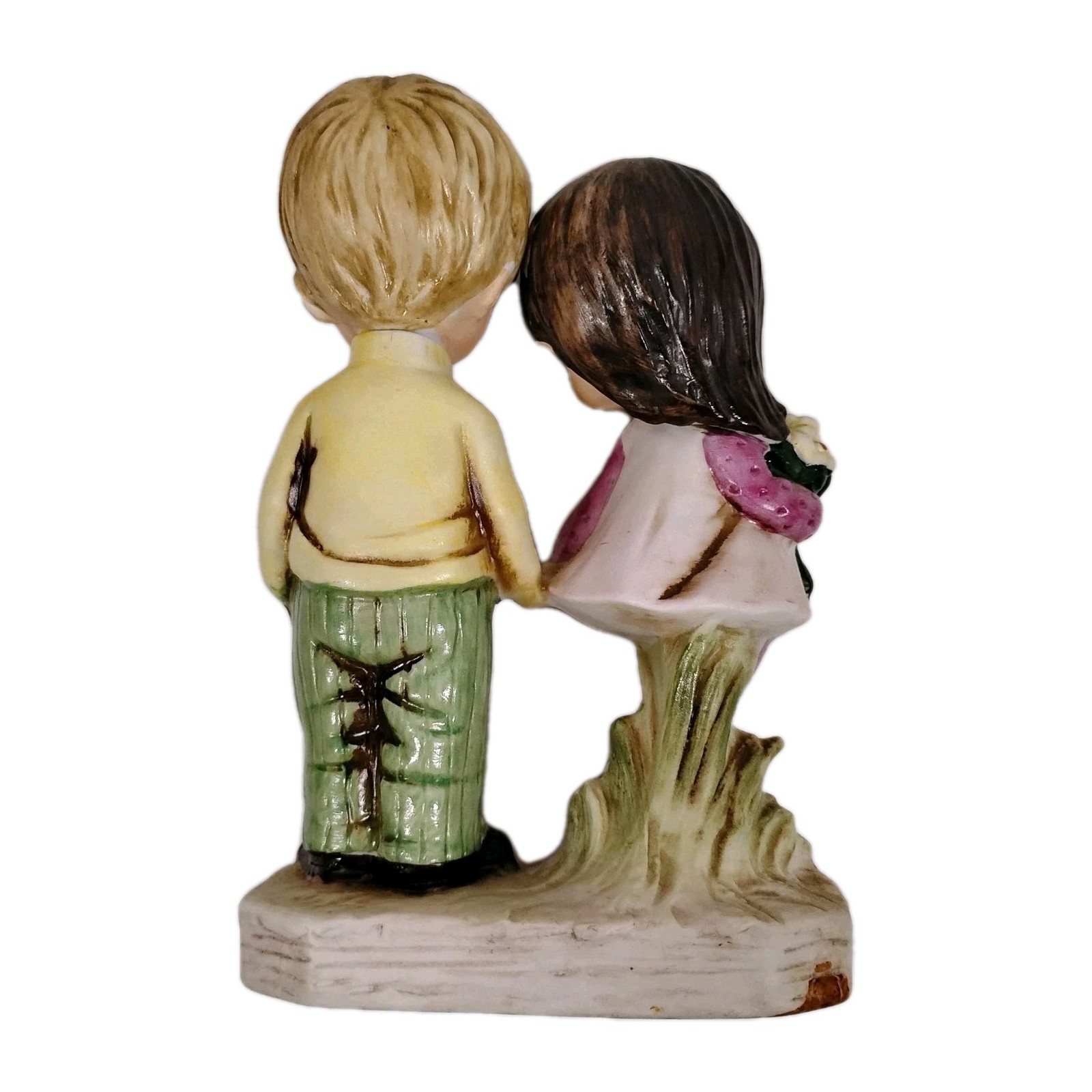 Original Moppets Fran Mar Figurine 1971 Nothing We Can’t Solve Together Vtg Mint