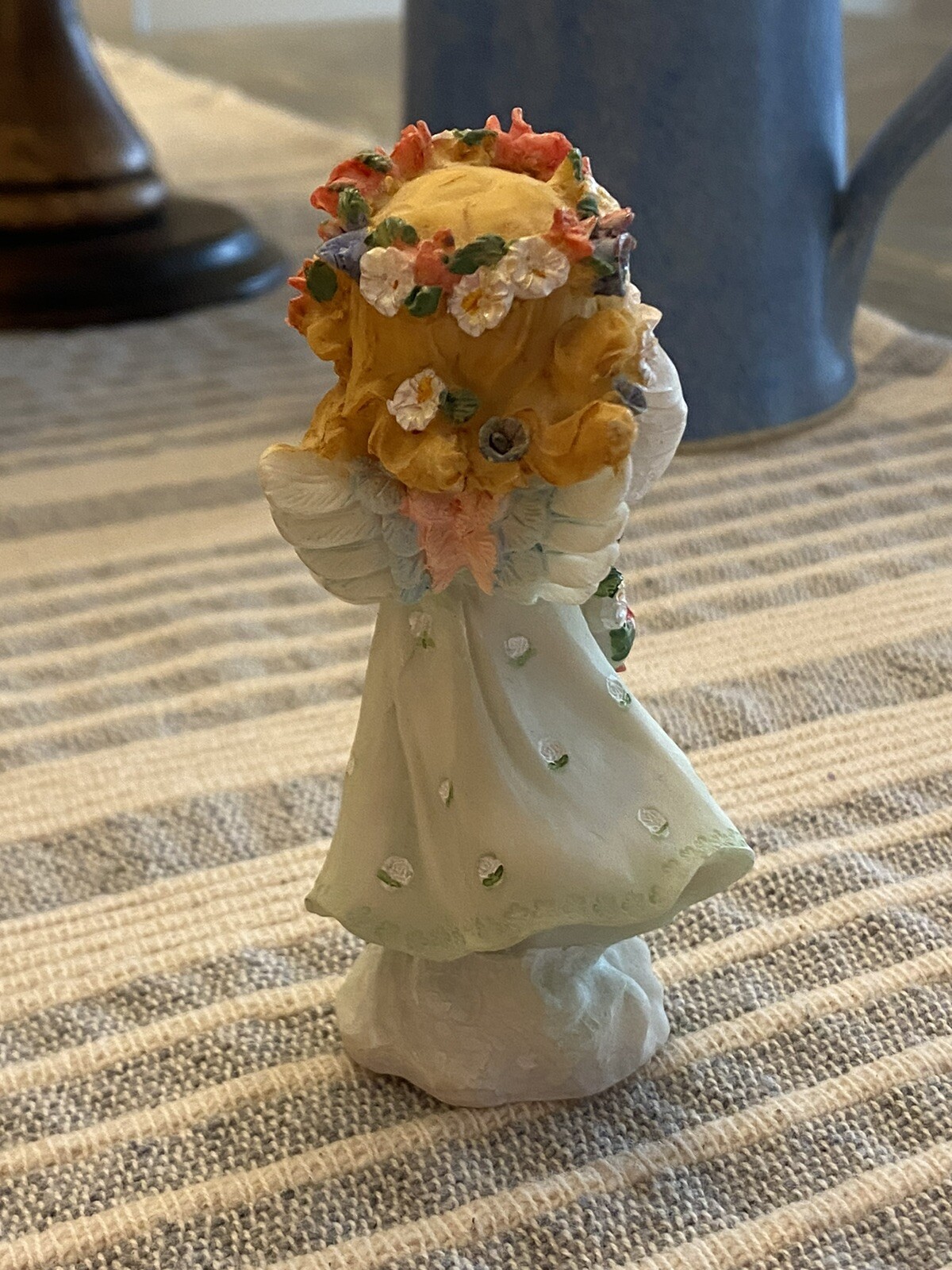 1997 Trippie’s Inc JUNE BIRTHDAY Angel Figurine Hand Crafted