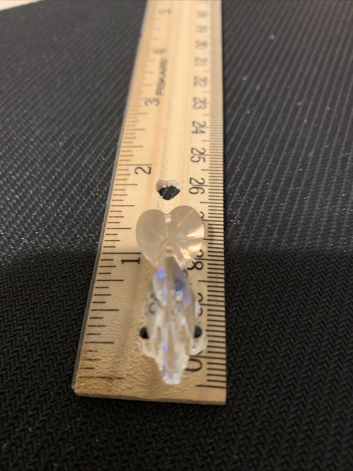 Crystal Reflections Vintage Full Lead Crystal Small Whale Dark Eyes Model AM3