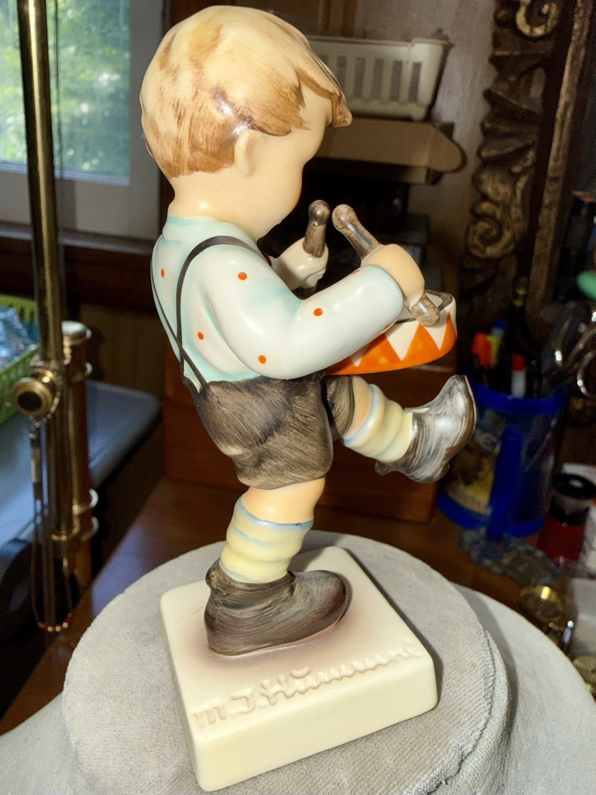 HUMMEL GOEBEL Porcelain #240 Little Drummer 4 3/8″ TMK-7 Original Box Paperwork