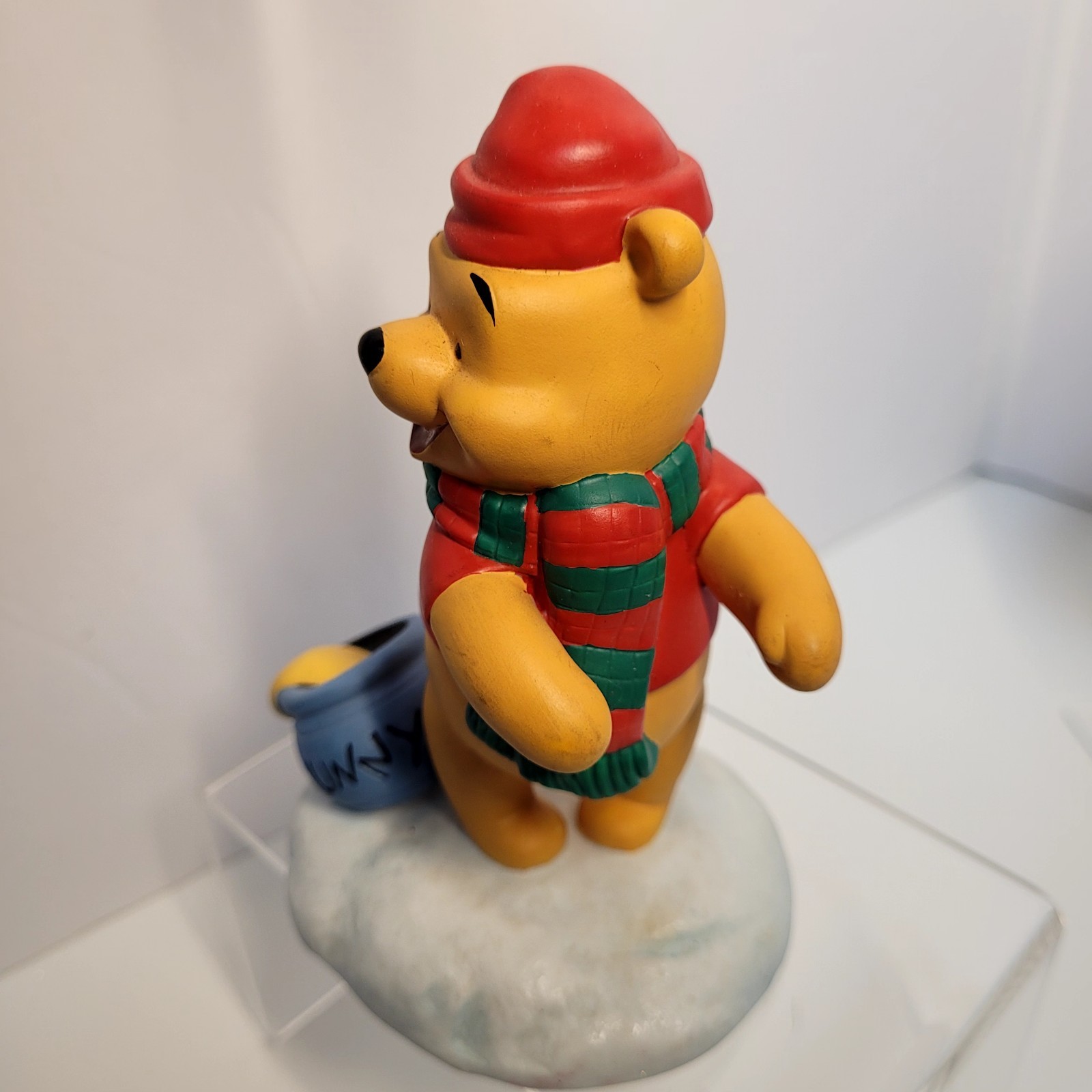 Disney Parks Early 2000s Tigger Pooh Eeyore Snowball Fight Figurines