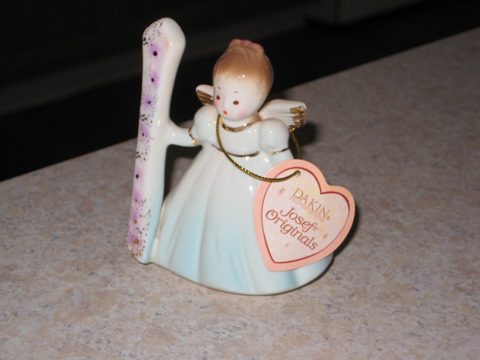 Dakin~ Josef Originals ~New Baby Doll~ Birthday Girls Angel~ Ceramic Figurine~