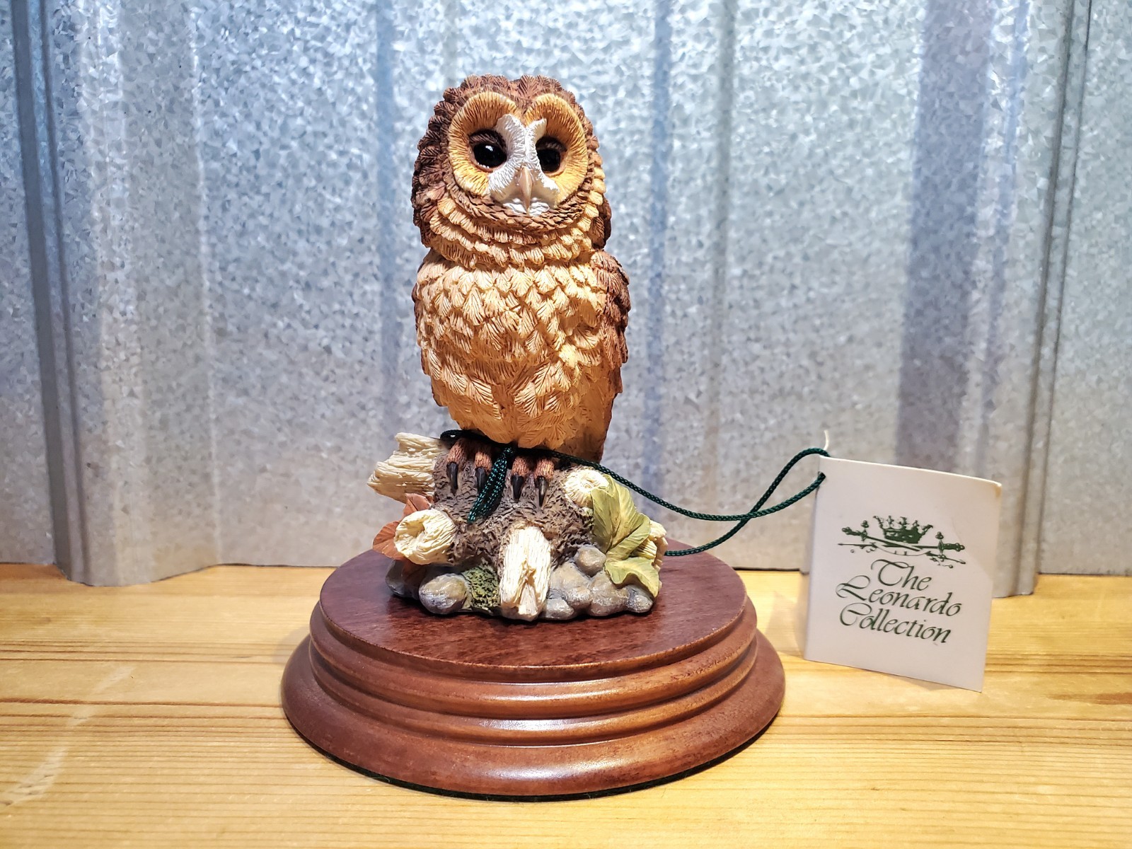 The Leonardo Collection Owl Figurine Vintage British Wildlife Art Decor