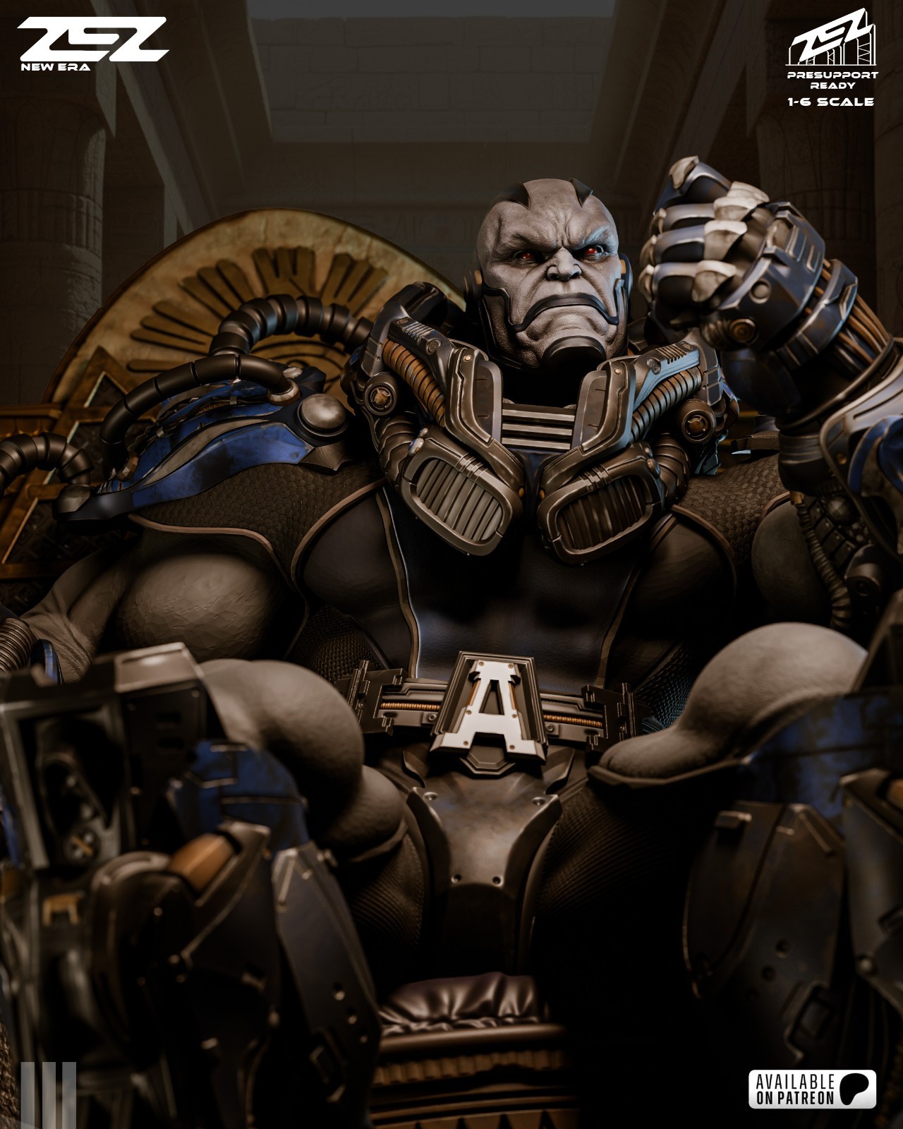 Apocalypse | Throne of the First One Edition | UNPAINTED | 1/8 Scale Resin Kit