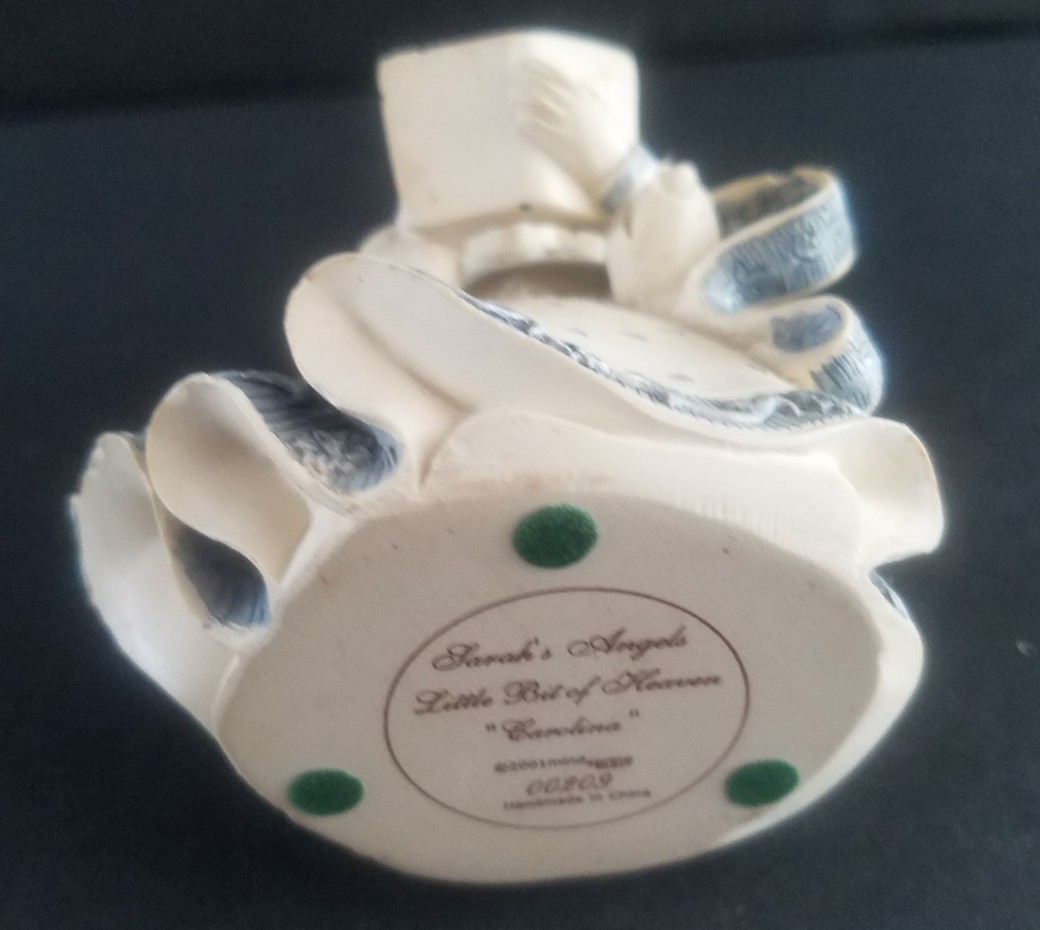 Set Of 2 Sarah’s Angels Collectible Figurines Carolina & Melody
