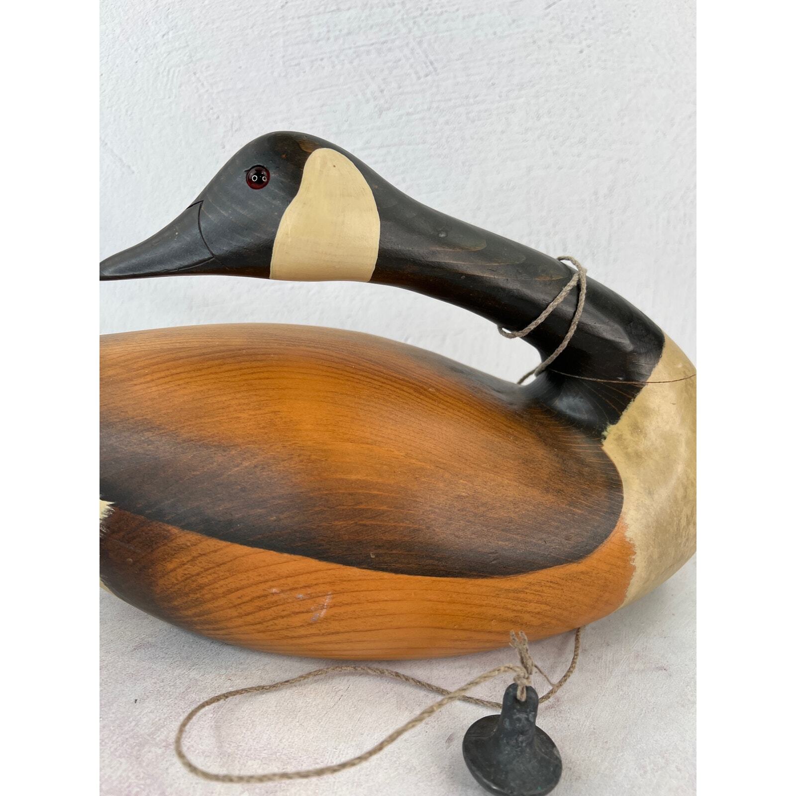 Big Sky Carvers Wooden Canadian Goose Hand-carved by Linda Williams Lodge Decor
