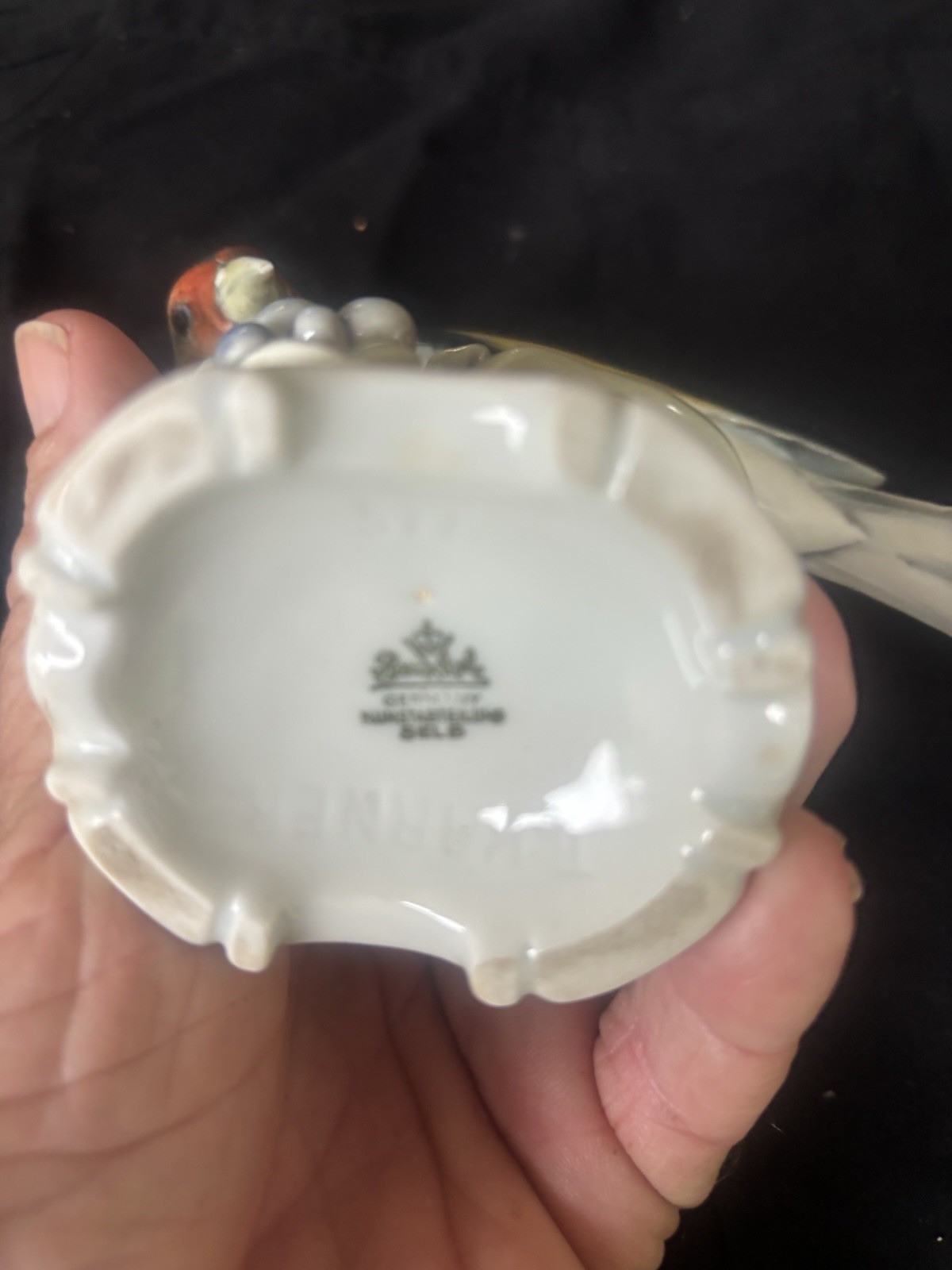 Vintage Rosenthal Germany Kunstabteilung Selb Porcelain Vintage Bird.