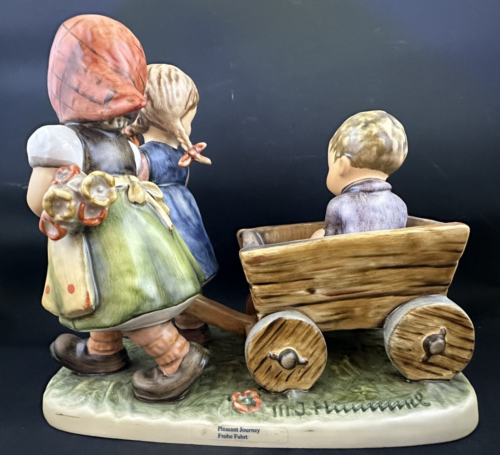 Hummel “PLEASANT JOURNEY” HUM #406, Signed!!!, 6.25 in, Mint, original box