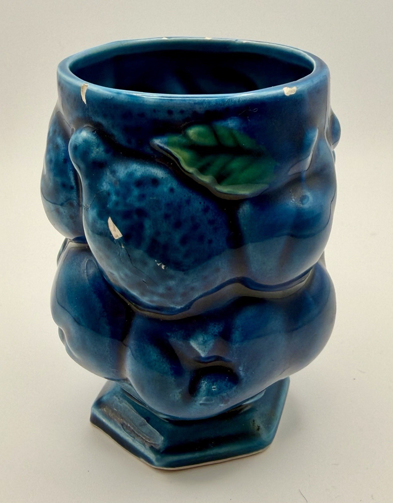 1960s Inarco Japan Ceramics Lot Of 7 Mood Indigo