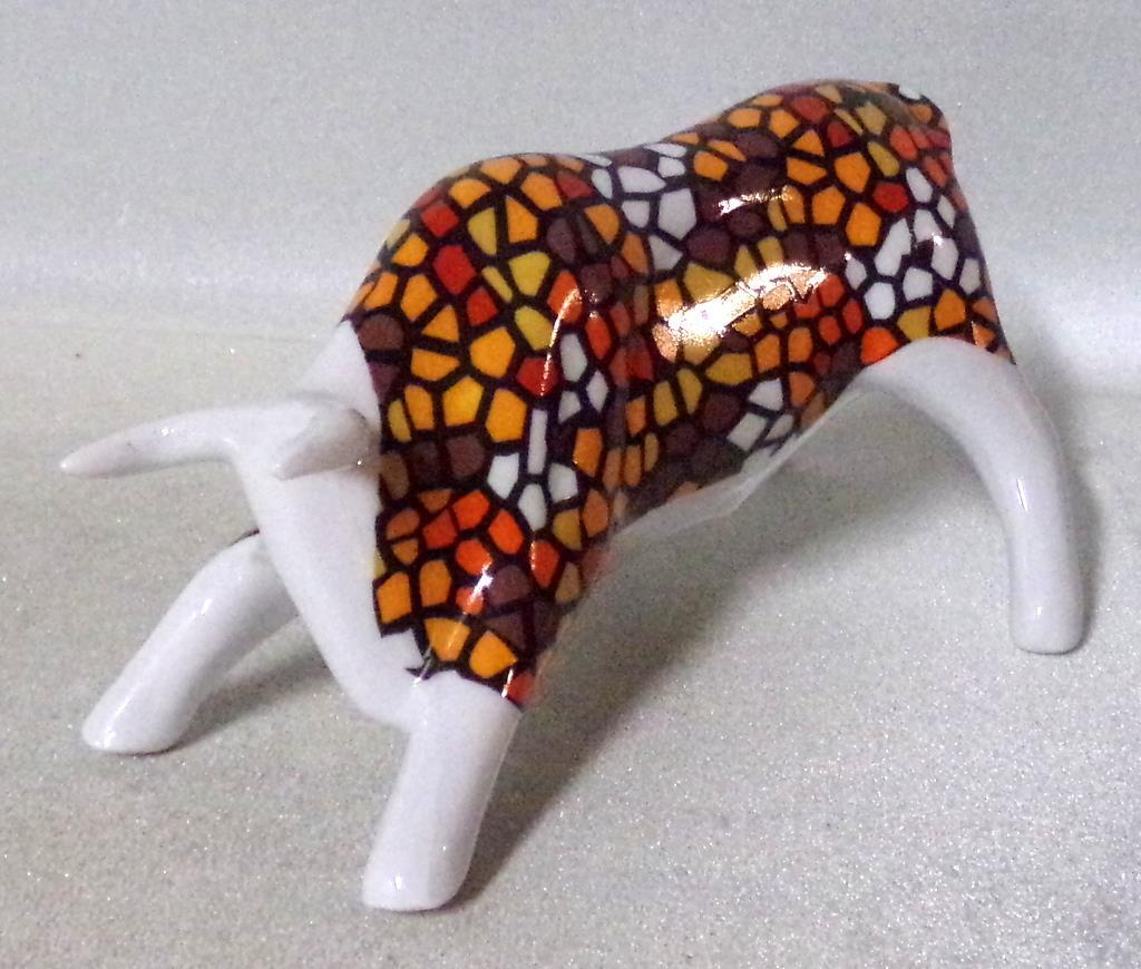 Mid Century Modern Arabia? Bull Sculpture