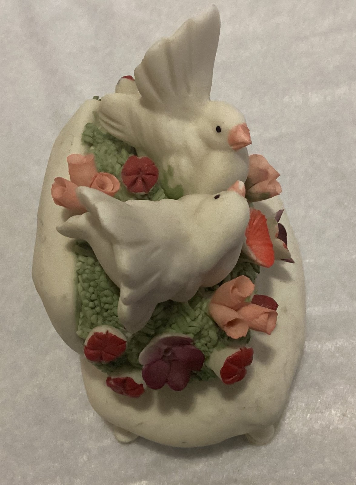 Doves Lovebirds Figurine