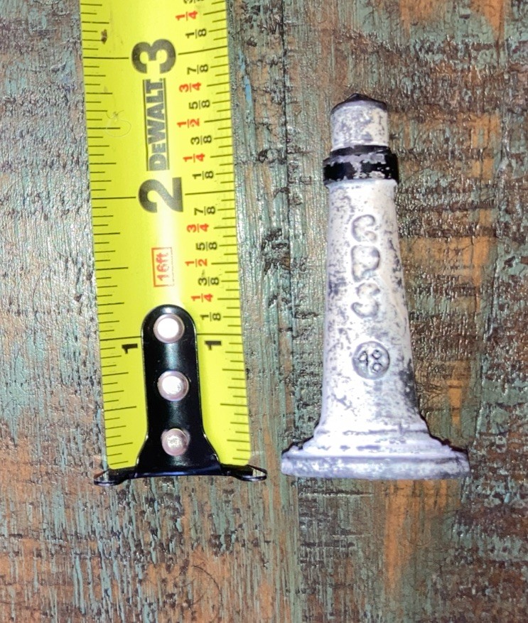 Miniature Lighthouse Lead Figure CPS 48 2 5/8” Tall See Photos
