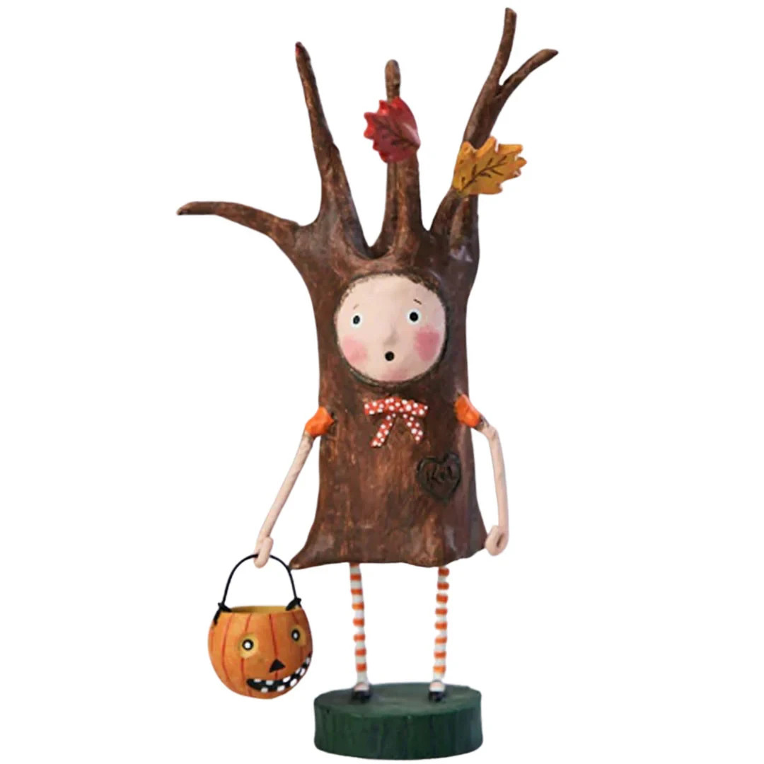 LORI MITCHELL ~ Stumpy ~ Folk Art Harvest Halloween Trick or Treat Figure