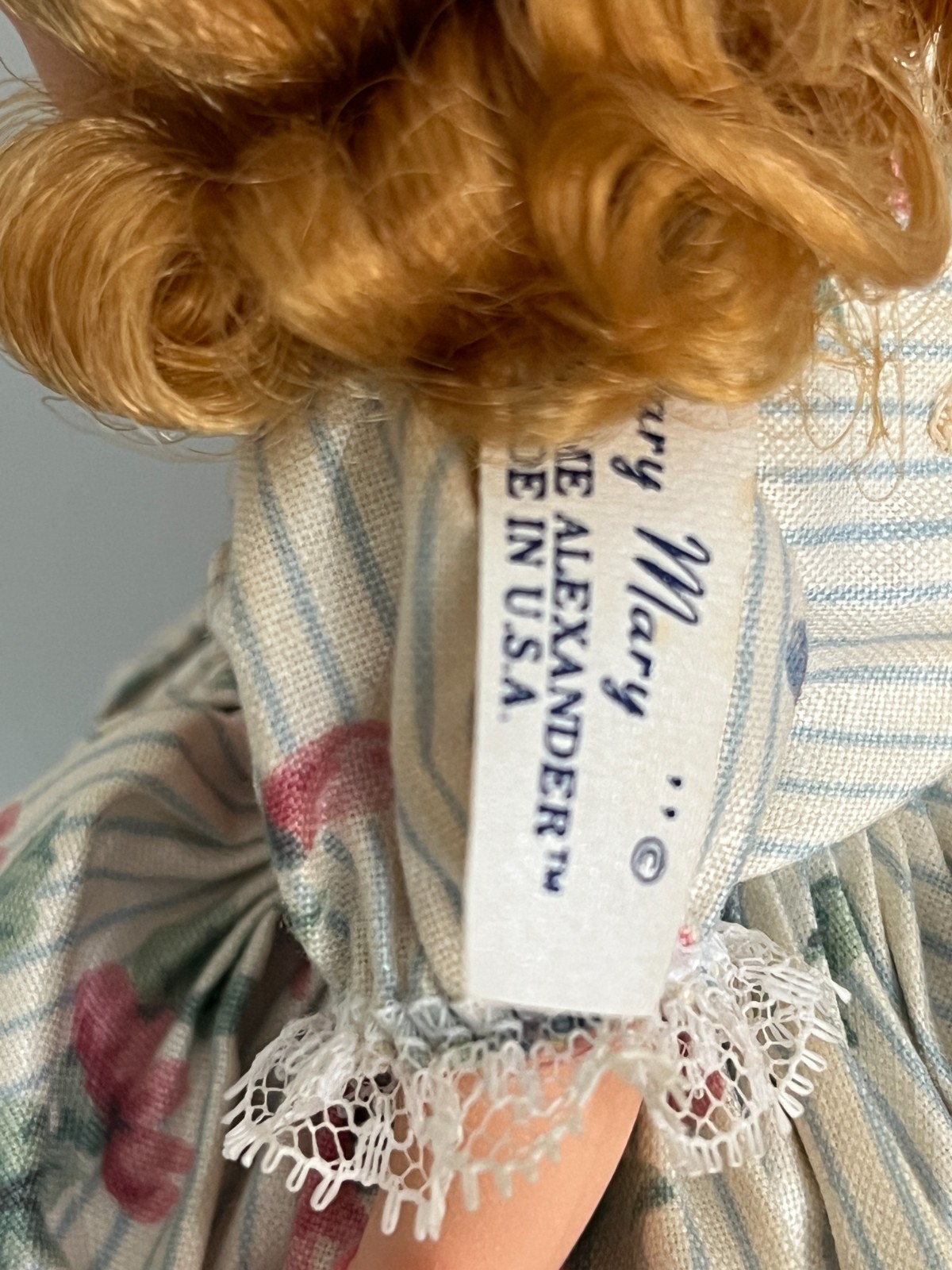 Vintage Madame Alexander Doll Storyland Collection MARY MARY 8″ In Original Box