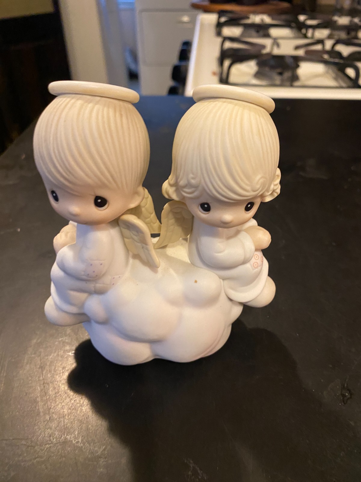 1979 Enesco Jonathan & David E-3115 “But Love Goes On Forever” Angels