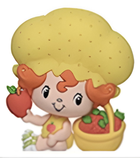 The World of Strawberry Shortcake Series 2 Figural Bag Clip Apple Dumpling