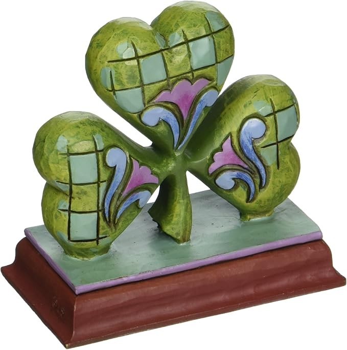 Stone Resin “Shamrock” figurine from the Jim Shore Heart
