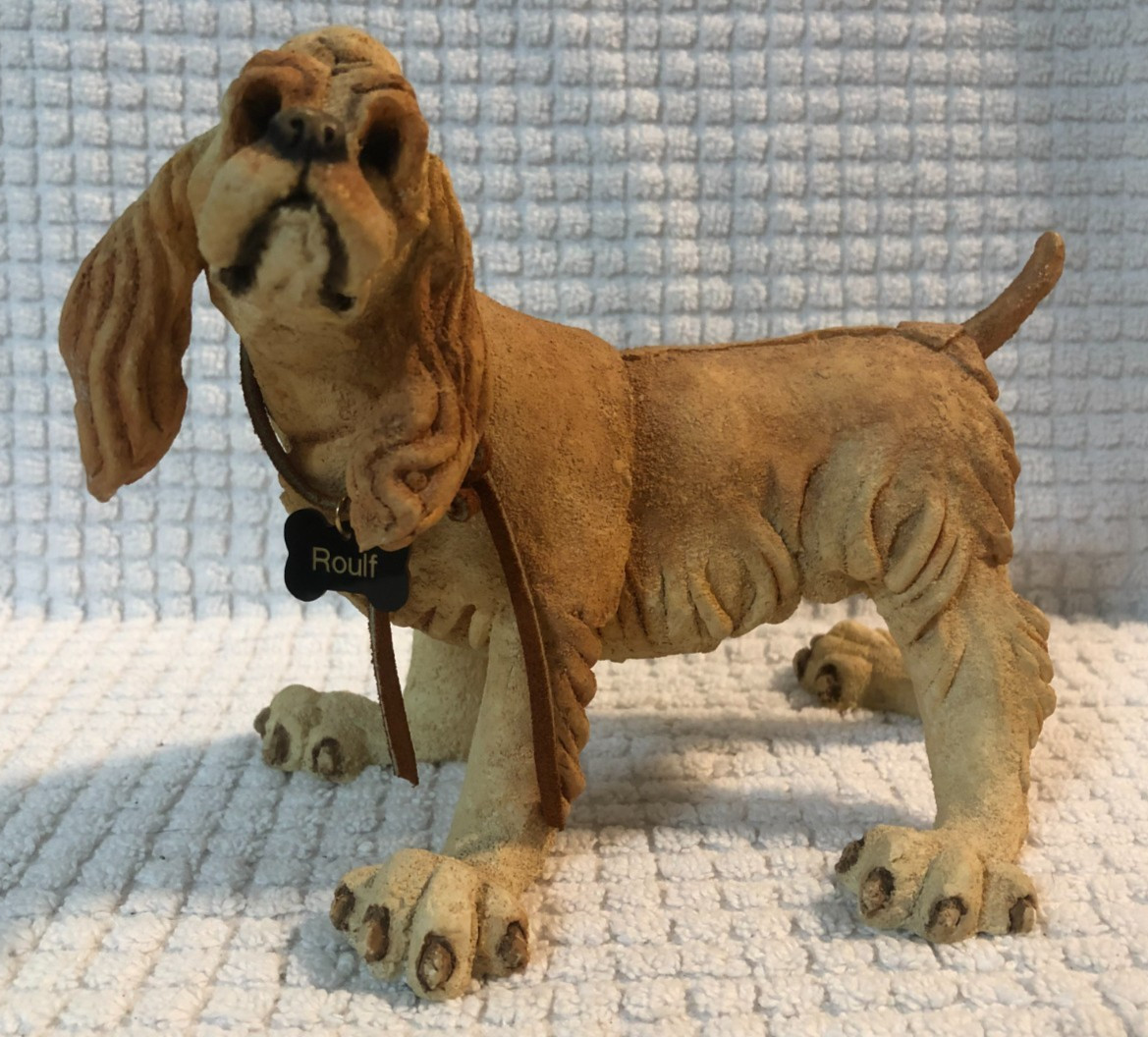 COUNTRY ARTIST A BREED APART COCKER SPANIEL # 70019 DOG FIGURINE 2002 ROULF