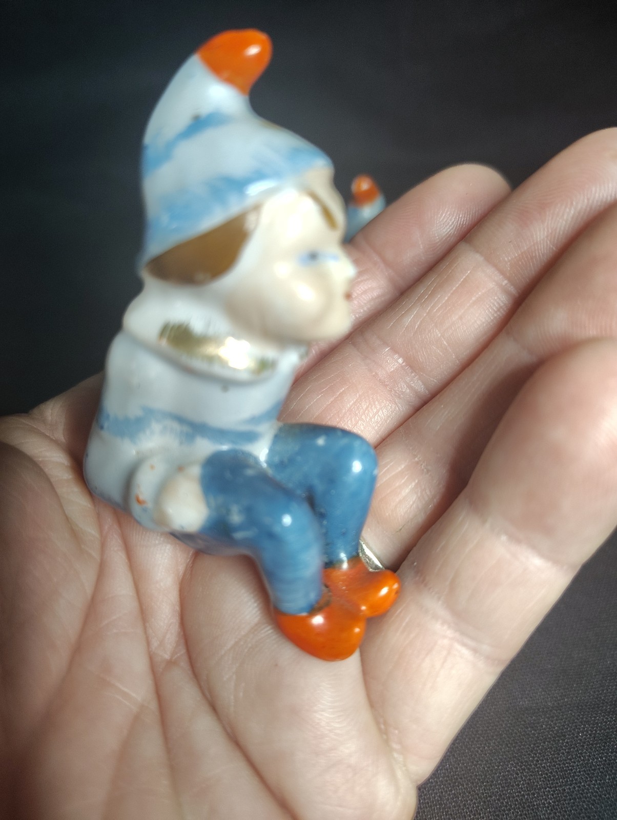Lot of 2 VTG Pixie Elfs Made In Japan 1950s Very Rare & Great Facial Attitude