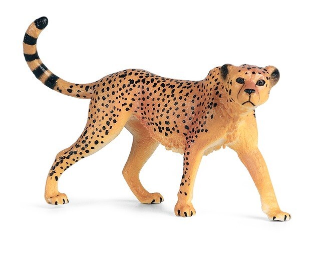 Cheetah Tiger Animal Toy PVC Action Figure Kids Toys Party Gifts