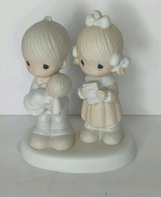 Precious Moments Jonathon And David “Rejoicing With You” 1980 Vintage