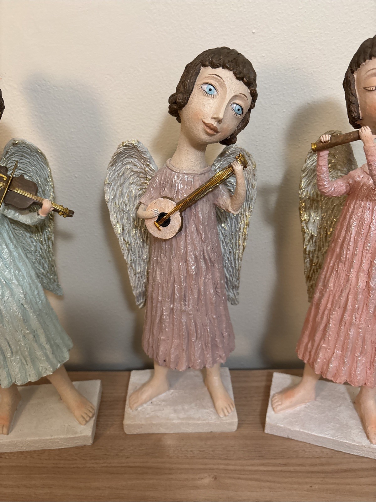 3 Angels Set 15” Indoor Decoration Playing instruments