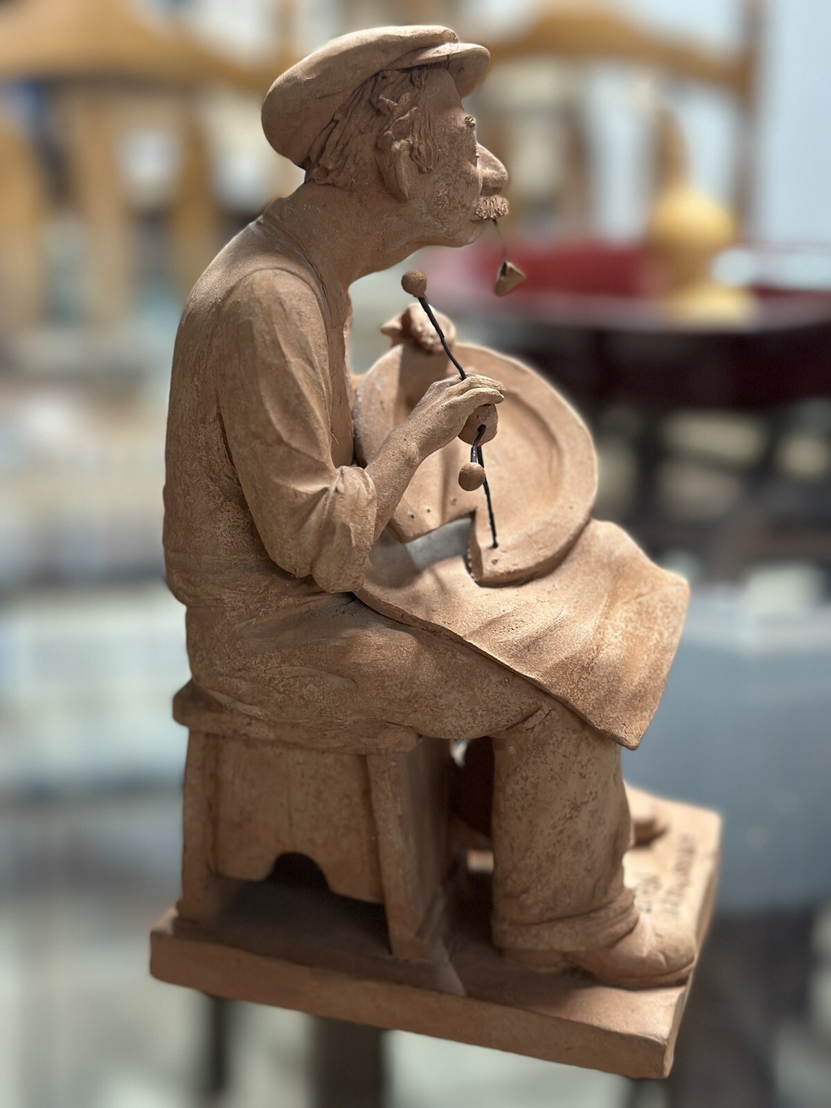 Vintage Terra Cotta Figurine
