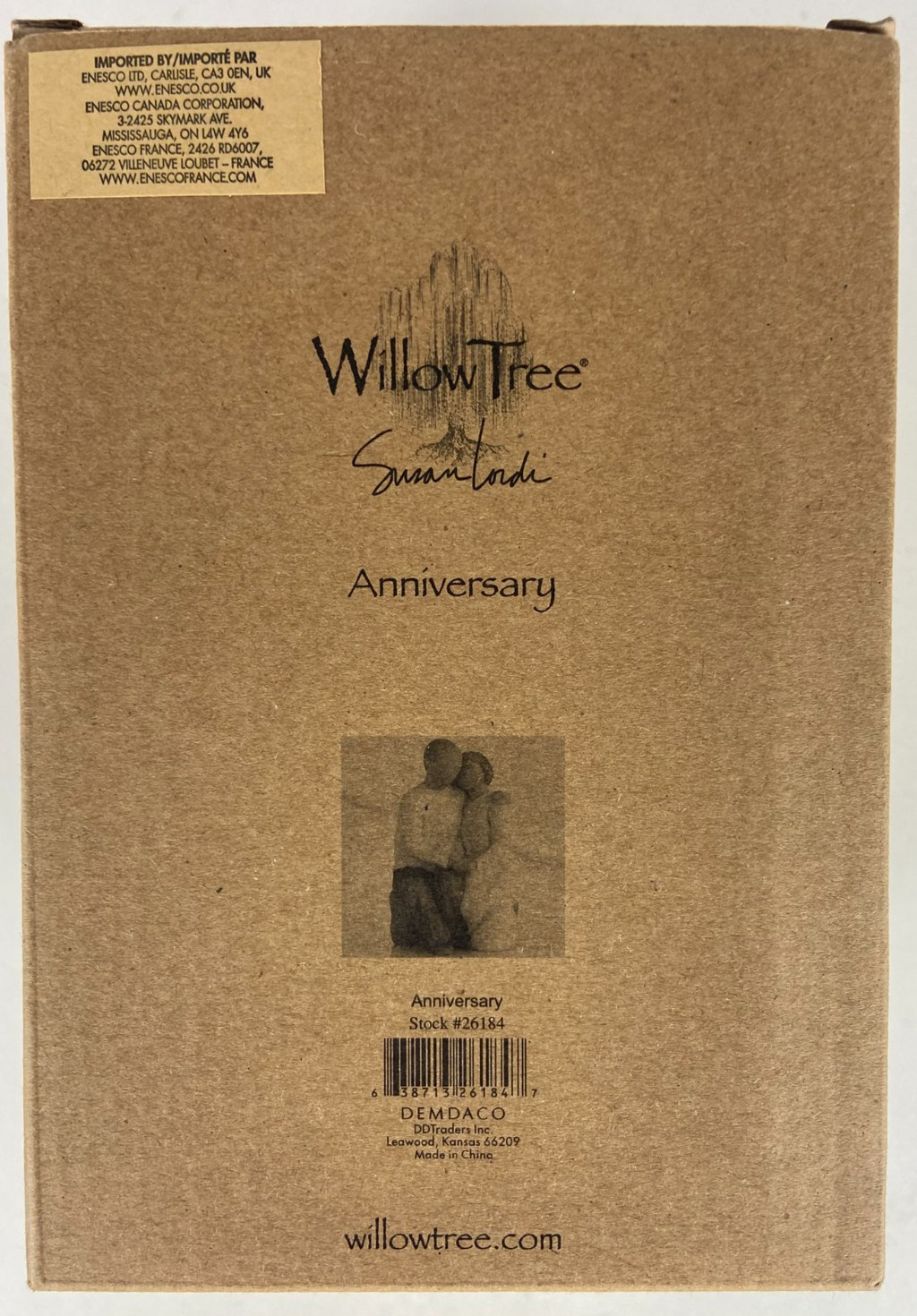 NEW Willow Tree Susan Lordi Anniversary Love Ever Endures #26184 Retired NIB