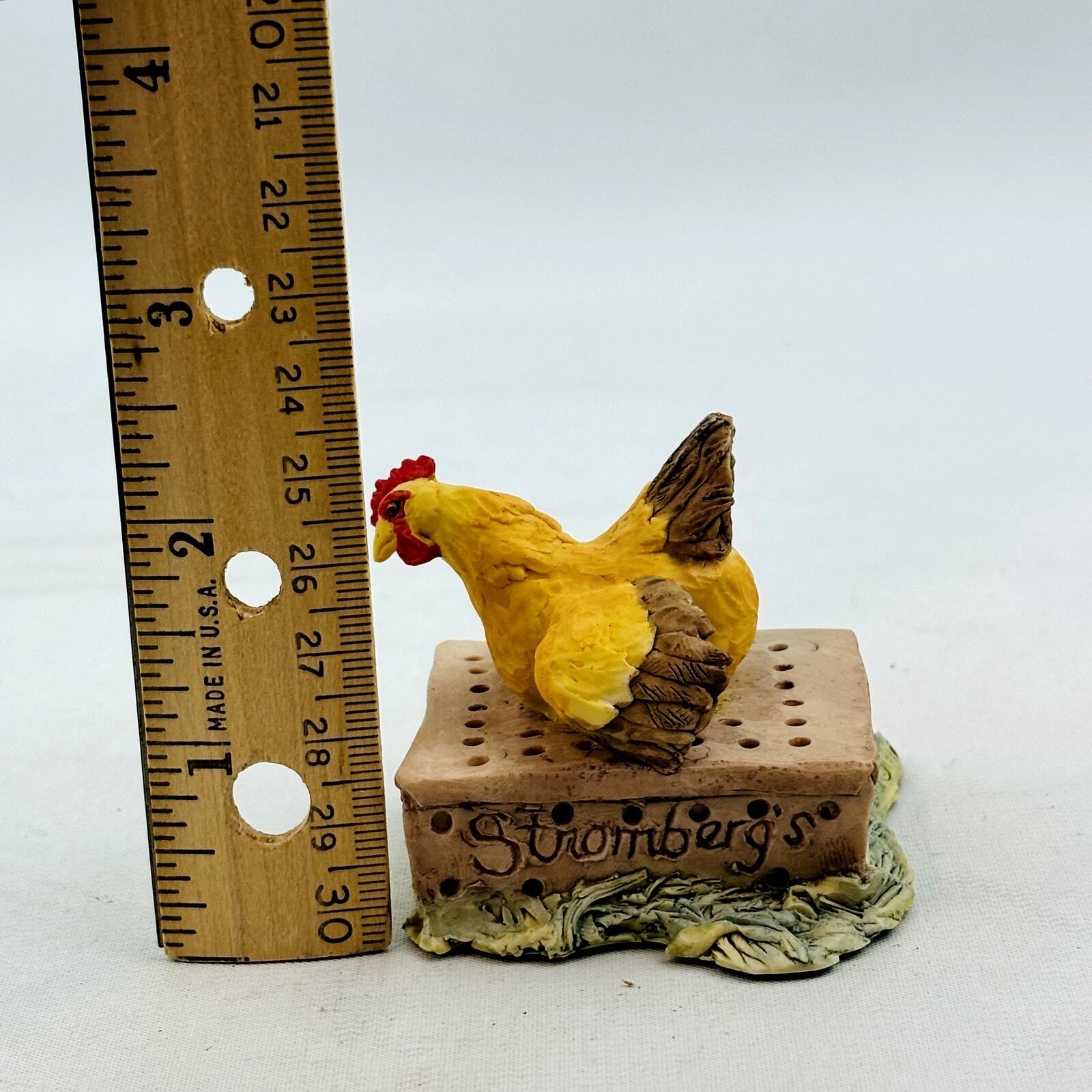 Mother Hen Lowell Davis Schmid RFD America Figurine 225292 Baby Chicks Broody