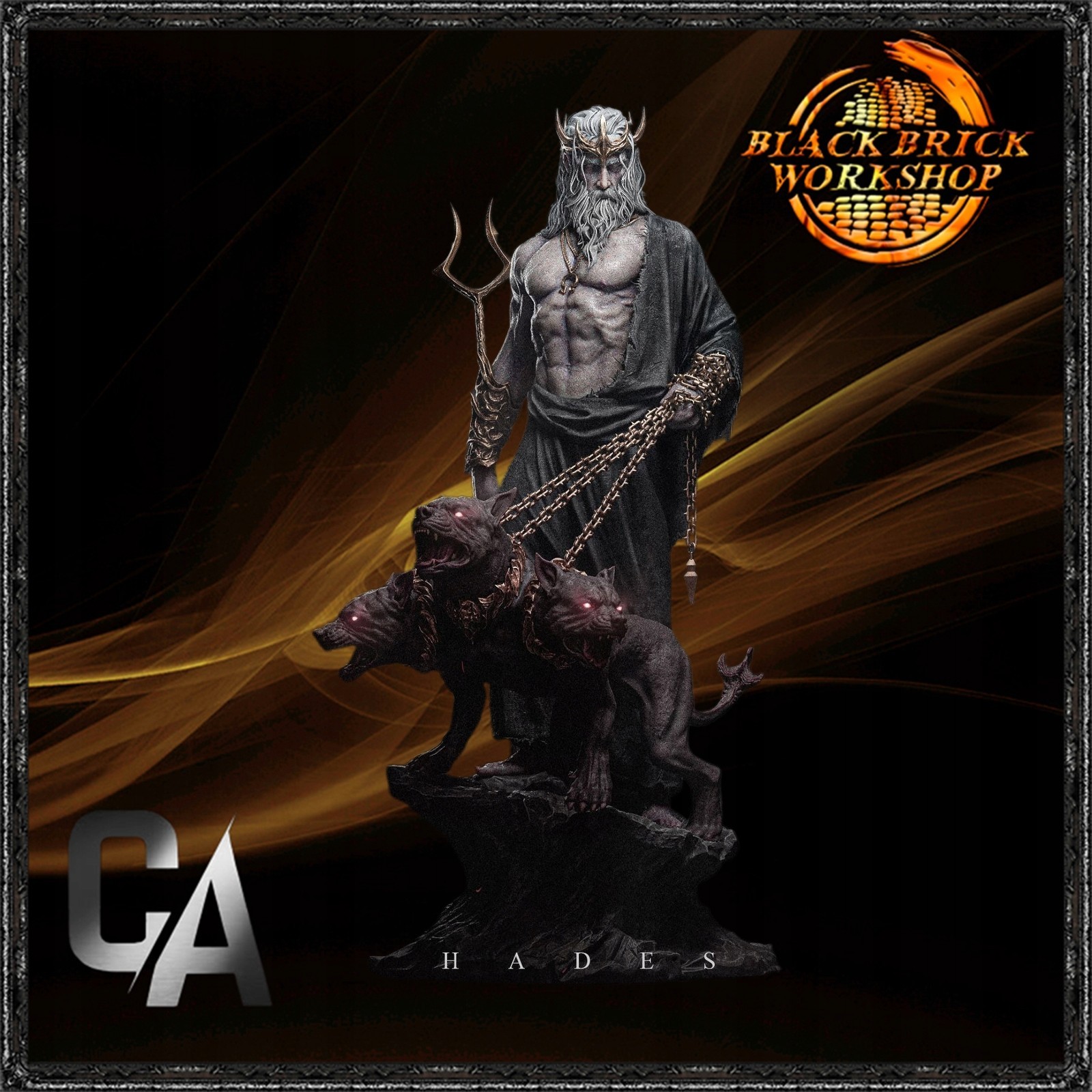 Hades CA3D UNPAINTED 3D Printing on Demand – SFW figure model kit