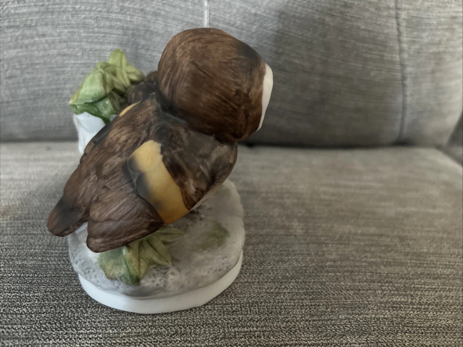 Homco Family of Owls Statue