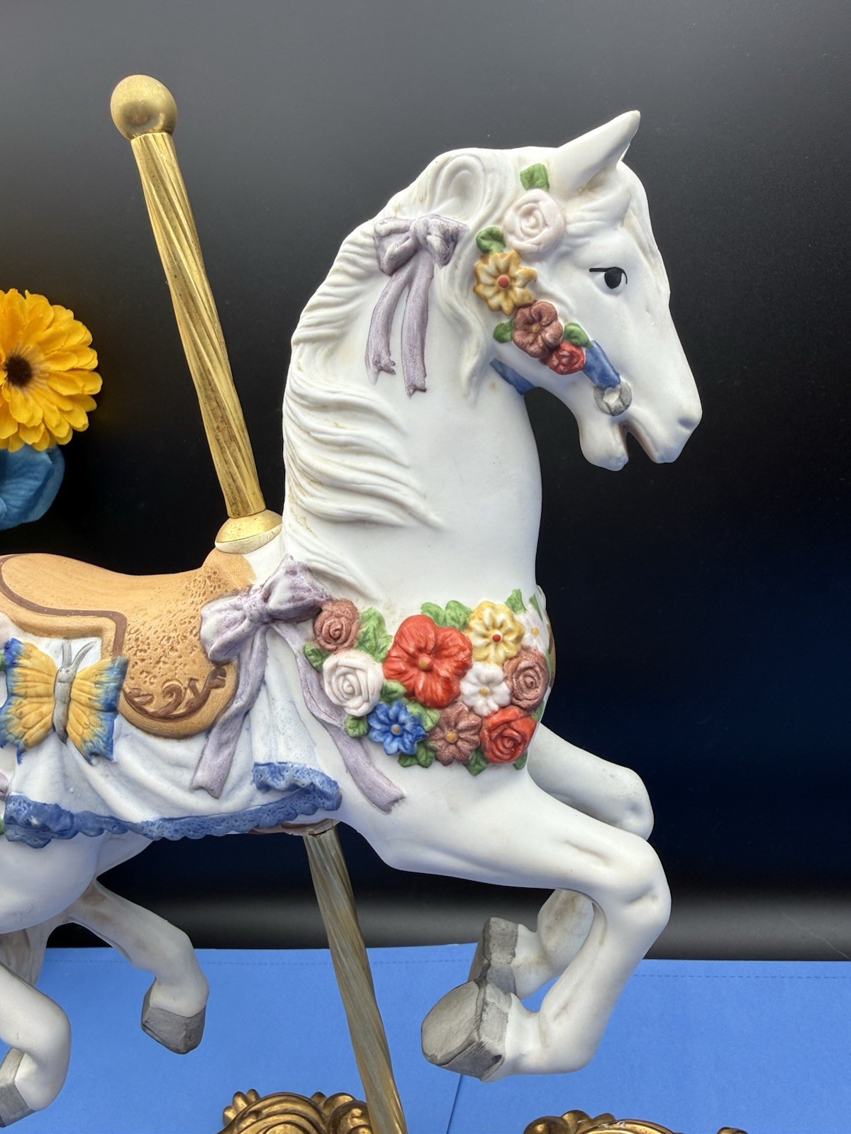 Lefton Carousel Horse Collection American Spirit Southern Belle Limited Edition